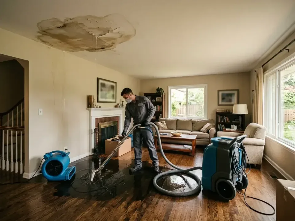 attic-pipe-burst-ceiling-drip-008 — frequently asked questions, Water Damage Restoration & Carpet Care in Jefferson Valley-Y…